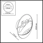 Настенный светильник Odeon Light Montana 7168/6WL от ImperiumLoft