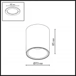 Потолочный светильник Odeon light Hightech 7139/12CL от ImperiumLoft