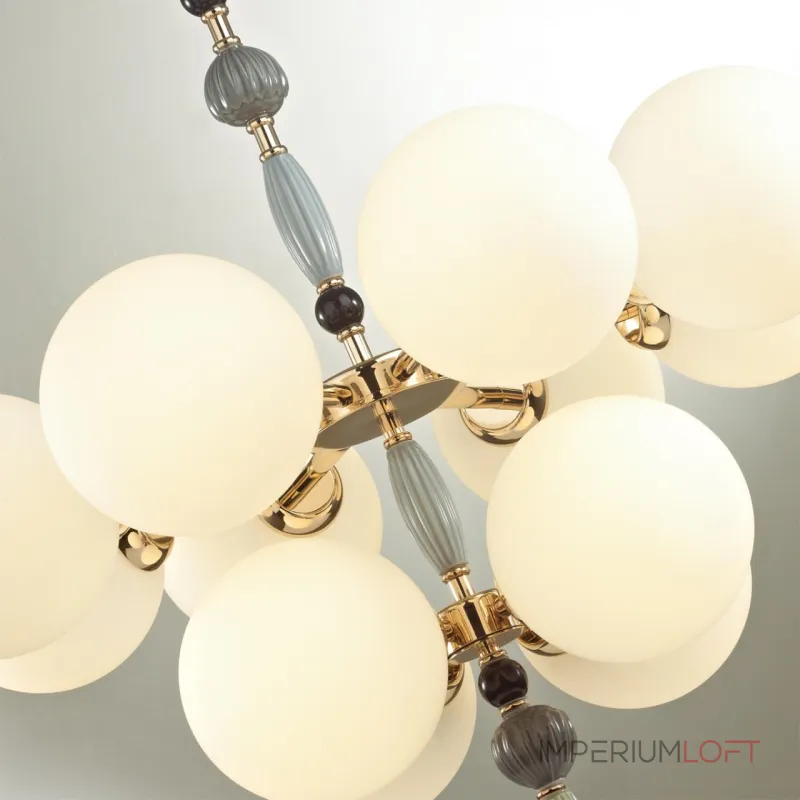 Люстра на штанге Odeon Light MODERN ODL_EX24 83 5405/12 E14 12*40W PALLE Люстра на штанге Odeon Light MODERN ODL_EX24 83 5405/12 E14 12*40W PALLE