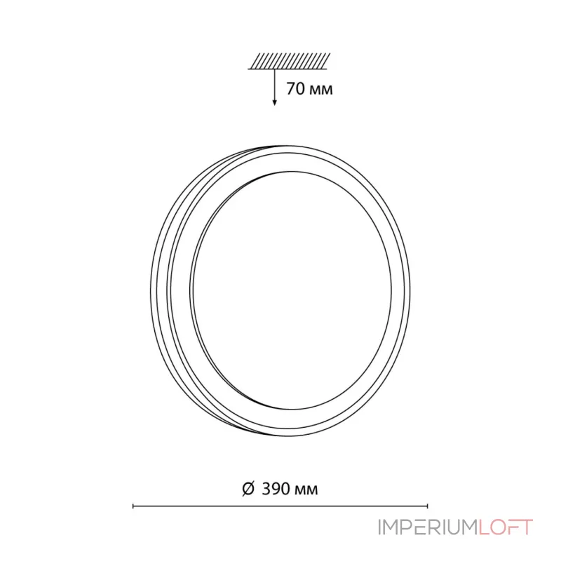 Потолочный светильник Sonex Akuna 7620/DL