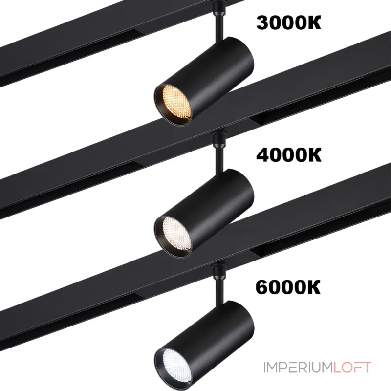 Трековый светодиодный светильник диммир. со сменой цв.температуры пульт ДУ/Tuya Smart Life Novotech Vector 359957 от ImperiumLoft Трековый светодиодный светильник диммир. со сменой цв.температуры пульт ДУ/Tuya Smart Life Novotech Vector 359957 от ImperiumLoft