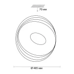 Настенно-потолочный светильник Сонекс Color 3027/EL от ImperiumLoft