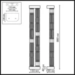 Настенный светильник Odeon light L-vision 5456/60WL от ImperiumLoft