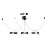 База для накладного монтажа светильников 359128-359133 RAMO Novotech KONST NT23 191 359143 IP20 40-120W 170-265V RAMO от ImperiumLoft