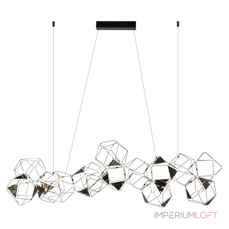 Подвесная люстра LED 64W 4000K 3800Лм TRELLIS 5087/64L L-VISION ODL25 