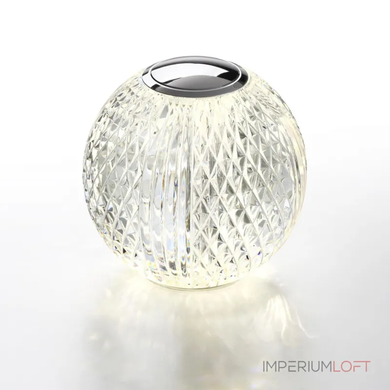 Настольная лампа Odeon Light L-VISION ODL24 459 5007/2TL LED 2W 4000K 200лм CRYSTAL Прозрачный от ImperiumLoft