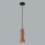 Подвесной светильник Odeon Light PENDANT ODL24 315 5054/1C GU10 LED 4W KERAMA Розовый