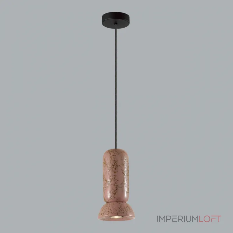 Подвесной светильник Odeon Light PENDANT ODL24 315 5054/1C GU10 LED 4W KERAMA Розовый Подвесной светильник Odeon Light PENDANT ODL24 315 5054/1C GU10 LED 4W KERAMA Розовый