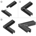 Шинопровод для натяжного потолка 2м в комплекте соединительная планка 4шт Novotech Vector 135304 от ImperiumLoft