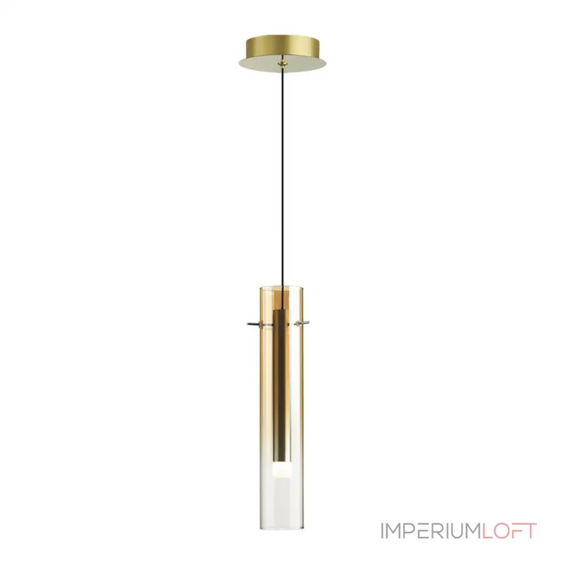 Подвесной светильник Odeon Light PENDANT ODL24 317 5062/5LB LED 5W 3000K SHINY Жёлтый