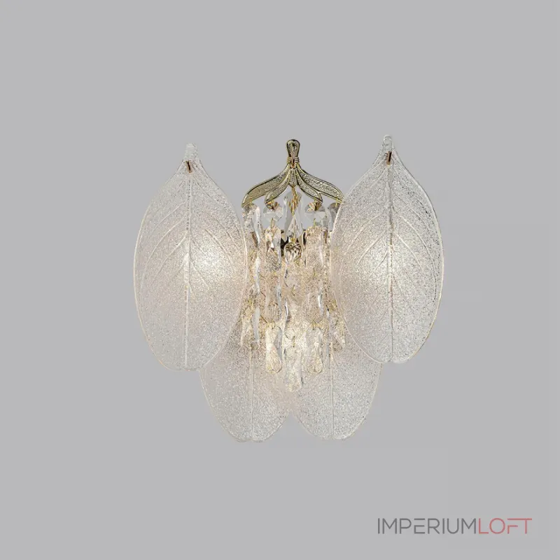 Настенный светильник Odeon Light HALL ODL24 511 5049/3W E14 3*40W TEARS Прозрачный от ImperiumLoft