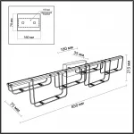 Настенный светильник Odeon Light Hightech 7059/12WL от ImperiumLoft