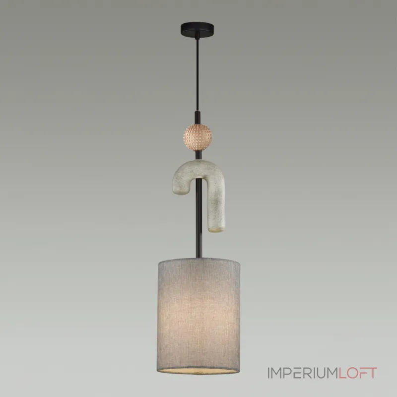 Подвесной светильник Odeon Light 5410/1A MODERN ODL_EX24 73 E14 1*40W BAGEL Серый