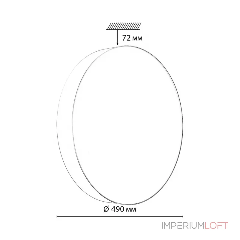 Настенно-потолочный светильник Сонекс Basica 7779/ELN от ImperiumLoft
