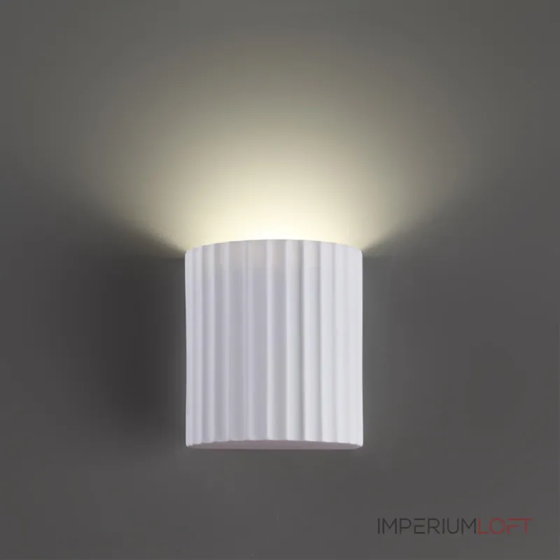 Настенный гипсовый светильник под покраску Novotech Over 371015 от ImperiumLoft