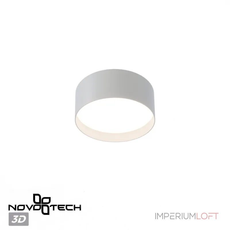 Светильник накладной светодиодный с переключателем цветовой температуры Novotech Over 359598 от ImperiumLoft