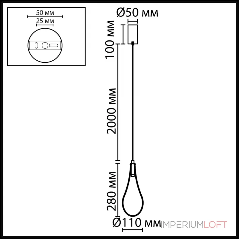 Подвесной светильник Odeon light Hightech 7147/5L Подвесной светильник Odeon light Hightech 7147/5L