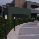 Светильник ландшафтный IP54 E27 max 25W 220-240V MATRIX 370972 STREET NT24 000 Черный от ImperiumLoft