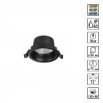 Встраиваемый светодиодный светильник с переключателем цветовой температуры Novotech Wir 359552 от ImperiumLoft