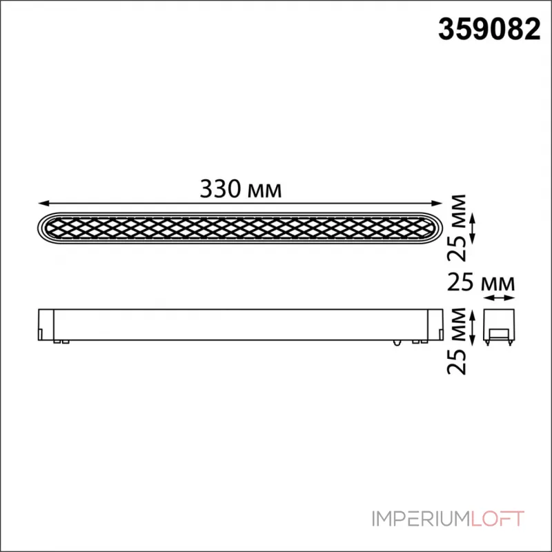 Трековый светильник SMAL Novotech SHINO NT23 047 359082 IP20 LED 18W 48V 4000K 1080Лм SMAL Чёрный от ImperiumLoft