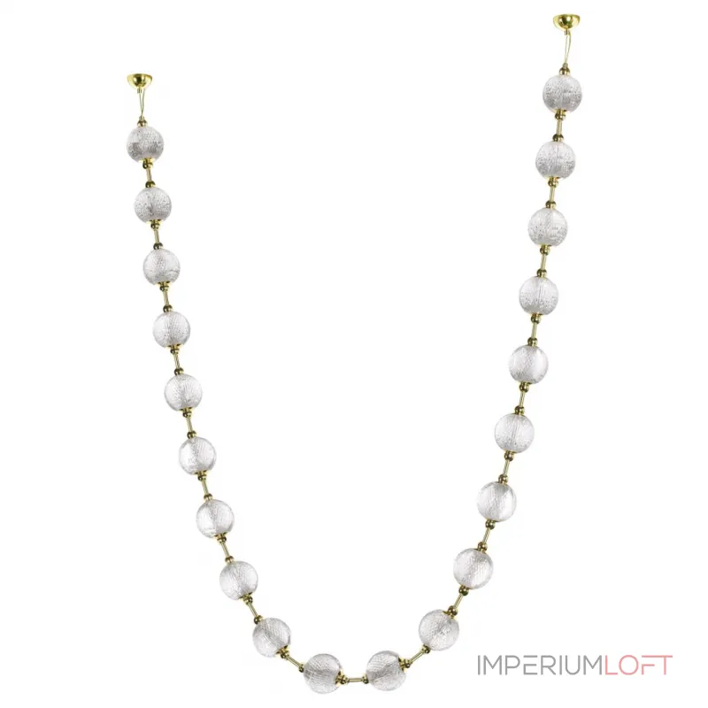 Подвесной светильник Odeon Light L-VISION ODL23 469 5008/80L LED 80W 4000K 4400лм CRYSTAL Прозрачный