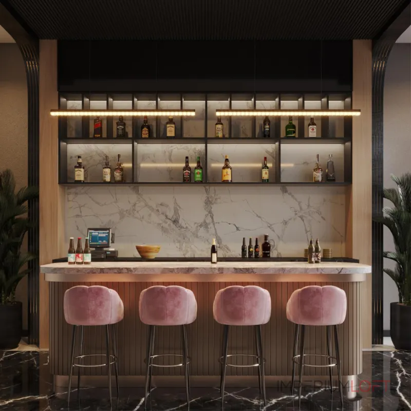 Светильник подвесной диммир. со сменой цв. температуры (управл. - пульт ДУ или прилож. Smart Life) Novotech Monile 359712 от ImperiumLoft