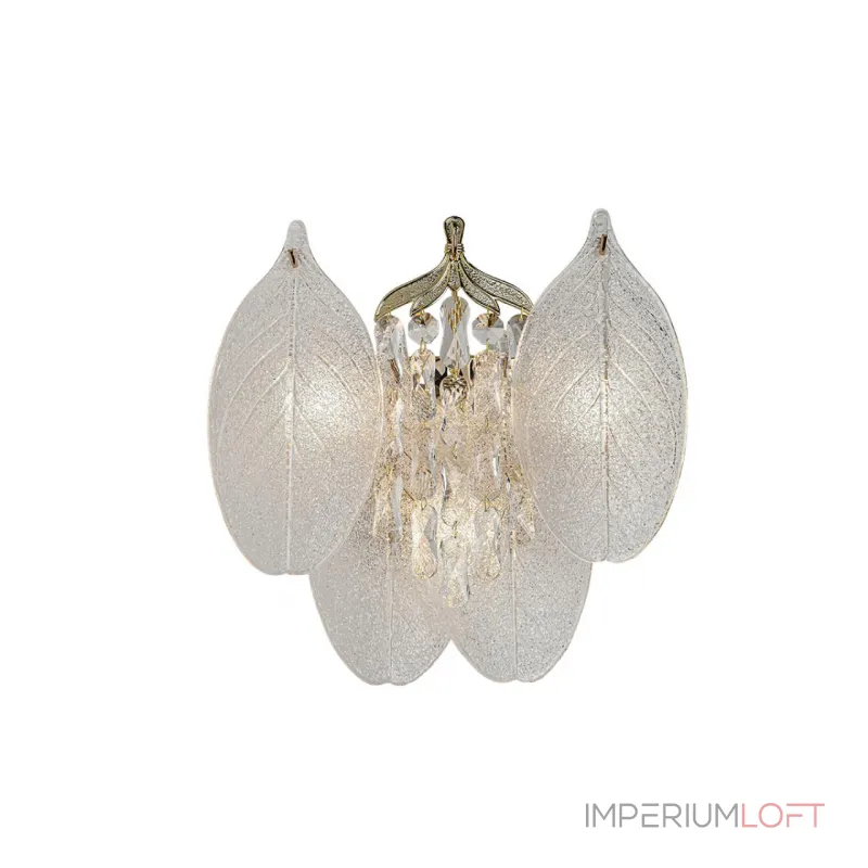 Настенный светильник Odeon Light HALL ODL24 511 5049/3W E14 3*40W TEARS Прозрачный от ImperiumLoft