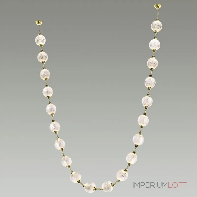 Подвесной светильник Odeon Light L-VISION ODL23 469 5008/80L LED 80W 4000K 4400лм CRYSTAL Прозрачный