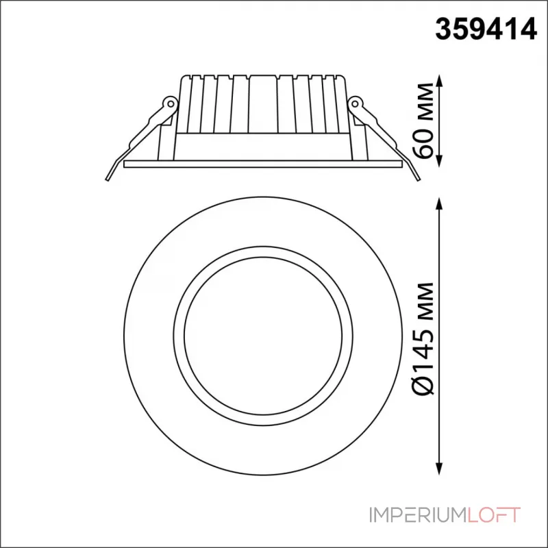 Встраиваемый светодиодный светильник Novotech Spot 6651/1WL3 от ImperiumLoft Встраиваемый светодиодный светильник Novotech Spot 6651/1WL3 от ImperiumLoft