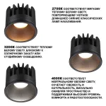 Модуль светодиодный с переключателем цветовой температуры и мощности Novotech Diod 359815 от ImperiumLoft