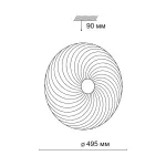 Настенно-потолочный светильник Сонекс Pale 3060/EL от ImperiumLoft