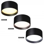 Светильник накладной светодиодный с переключателем цветовой температуры Novotech Over 359599 от ImperiumLoft