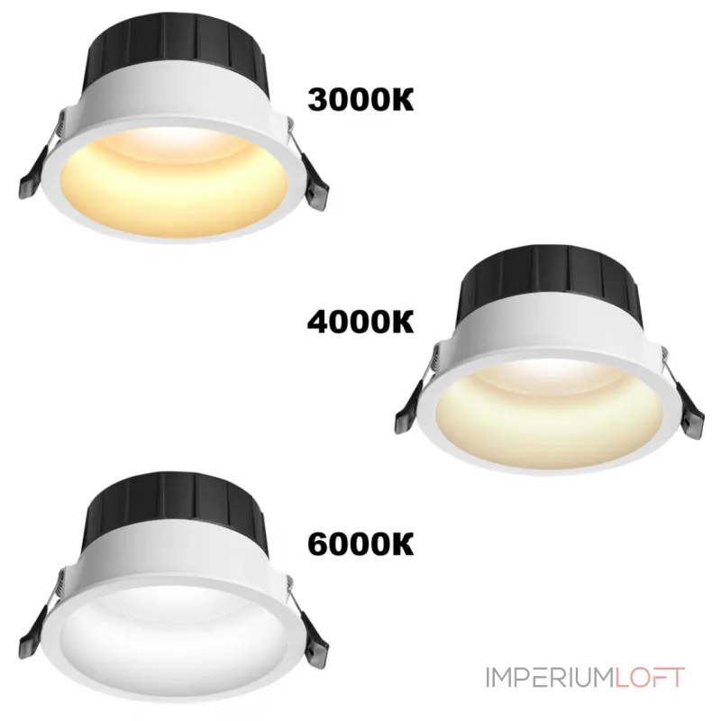 Встраиваемый светодиодный светильник с переключателем цветовой температуры Novotech Wir 359553 от ImperiumLoft Встраиваемый светодиодный светильник с переключателем цветовой температуры Novotech Wir 359553 от ImperiumLoft