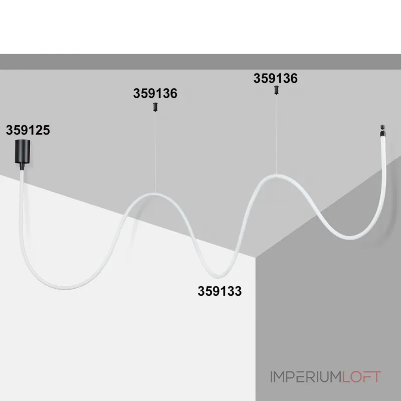 База для накладного монтажа светильников 359128-359133 RAMO Novotech KONST NT23 190 359125 IP20 15-40W 170-265V RAMO от ImperiumLoft