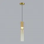 Подвесной светильник Odeon Light PENDANT ODL24 323 5058/5LA LED 5W 3000K SCROW Жёлтый