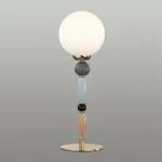 Настольная лампа Odeon Light MODERN ODL_EX24 83 5405/1T E14 1*40W PALLE Белый от ImperiumLoft