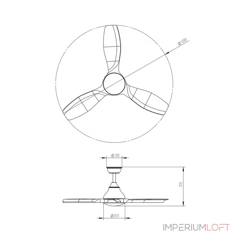 Потолочный светильник с вентилятором Sonex VIVA LED 7702/24L Потолочный светильник с вентилятором Sonex VIVA LED 7702/24L