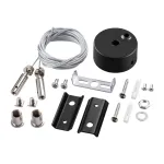 Подвесной комплект с 2-х метровыми тросами и монтажной чашей Novotech Vector 135316 от ImperiumLoft