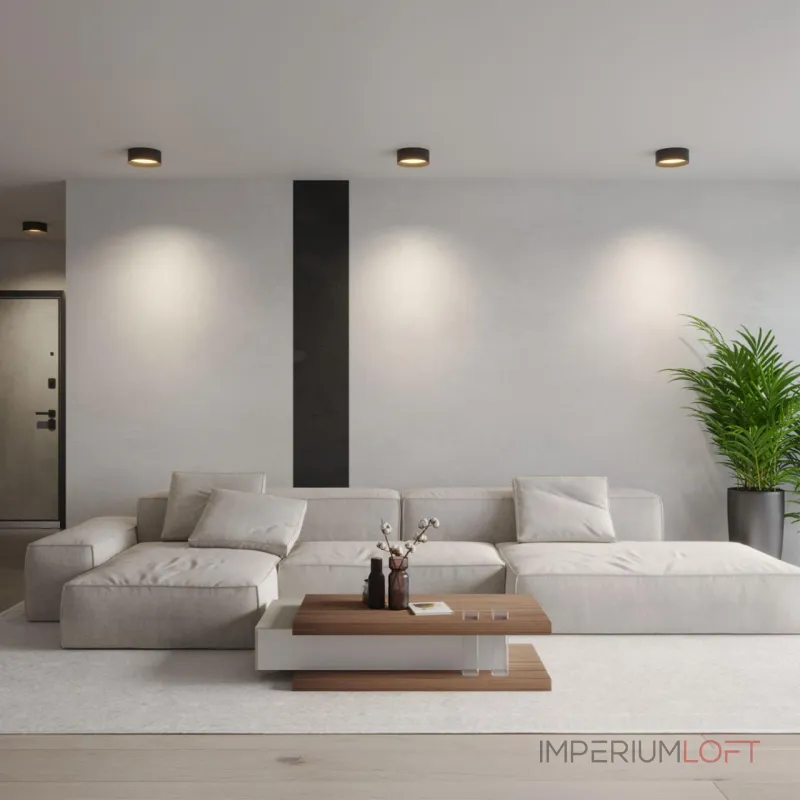 Светильник накладной светодиодный с переключателем цветовой температуры Novotech Over 359599 от ImperiumLoft