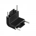 Соединитель с токопроводом "Г" (потолок/стена) для низковольтного шинопровода Novotech Shino 6599/3C от ImperiumLoft