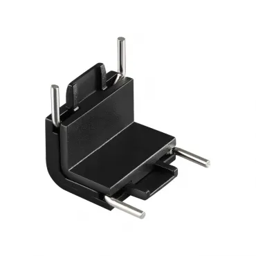 Соединитель с токопроводом "Г" (потолок/стена) для низковольтного шинопровода Novotech Shino 135271 Соединитель с токопроводом "Г" (потолок/стена) для низковольтного шинопровода Novotech Shino 135271