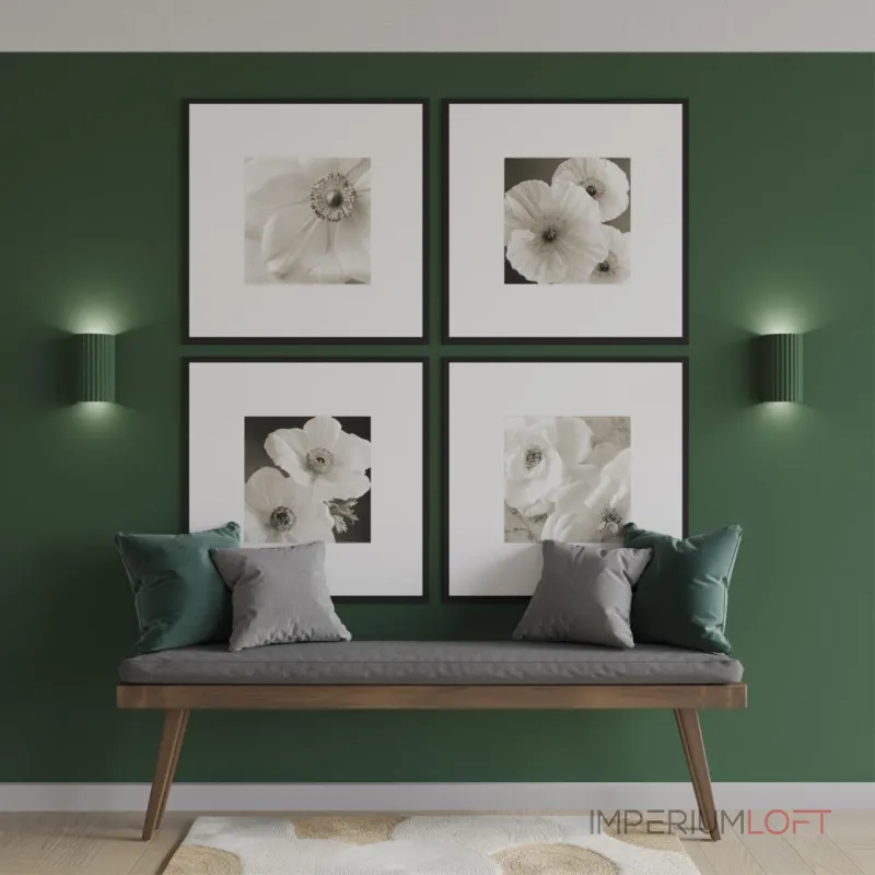 Настенный гипсовый светильник под покраску Novotech Over 371016 от ImperiumLoft