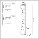 Настенный светильник Odeon Light Hightech 7745/EL от ImperiumLoft