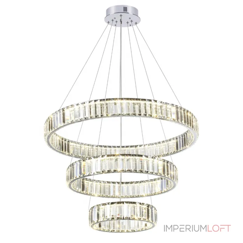 Подвесная люстра Odeon Light L-VISION ODL24 491 4930/88L LED 88W 4000K 10200Лм VEKIA Подвесная люстра Odeon Light L-VISION ODL24 491 4930/88L LED 88W 4000K 10200Лм VEKIA