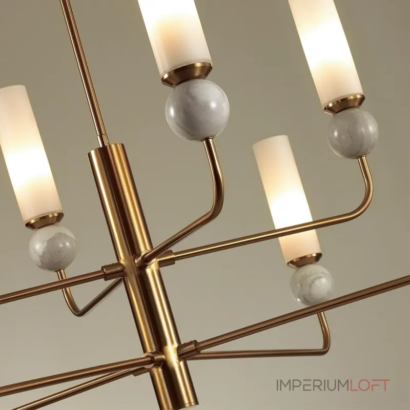 Люстра на штанге Odeon Light Midcent 4359/8 Люстра на штанге Odeon Light Midcent 4359/8