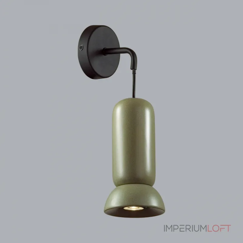 Настенный светильник Odeon Light PENDANT ODL24 315 5054/1WB GU10 LED 4W KERAMA Зелёный от ImperiumLoft Настенный светильник Odeon Light PENDANT ODL24 315 5054/1WB GU10 LED 4W KERAMA Зелёный от ImperiumLoft