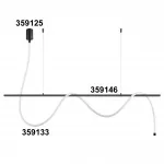 База - подвес для светильников 359128-359133 RAMO Novotech KONST NT23 189 359146 IP20 RAMO от ImperiumLoft