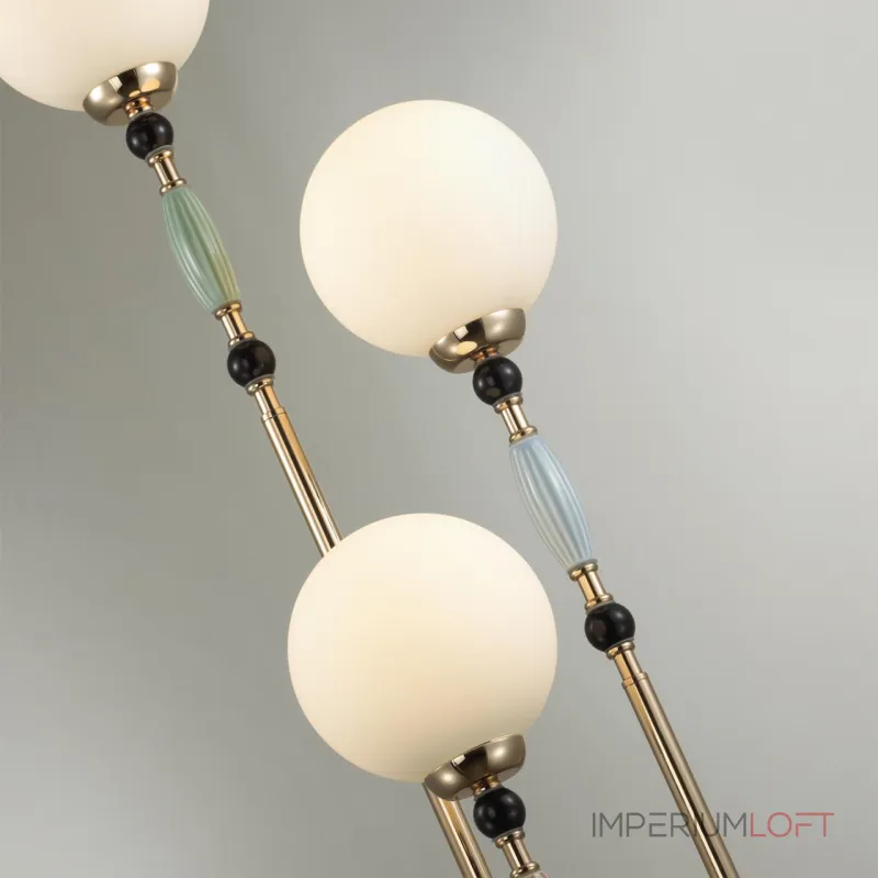 Напольный светильник Odeon Light MODERN ODL_EX24 83 5405/3F E14 3*40W PALLE Белый от ImperiumLoft