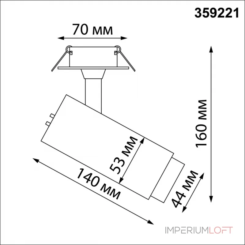 Светильник встраиваемый Novotech SPOT NT23 267 359221 IP20 LED 3000К4000К6000К 5W/9W/13W 220V NAIL Прозрачный от ImperiumLoft Светильник встраиваемый Novotech SPOT NT23 267 359221 IP20 LED 3000К4000К6000К 5W/9W/13W 220V NAIL Прозрачный от ImperiumLoft