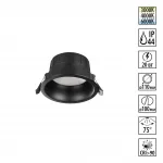 Встраиваемый светодиодный светильник с переключателем цветовой температуры Novotech Wir 359554 от ImperiumLoft